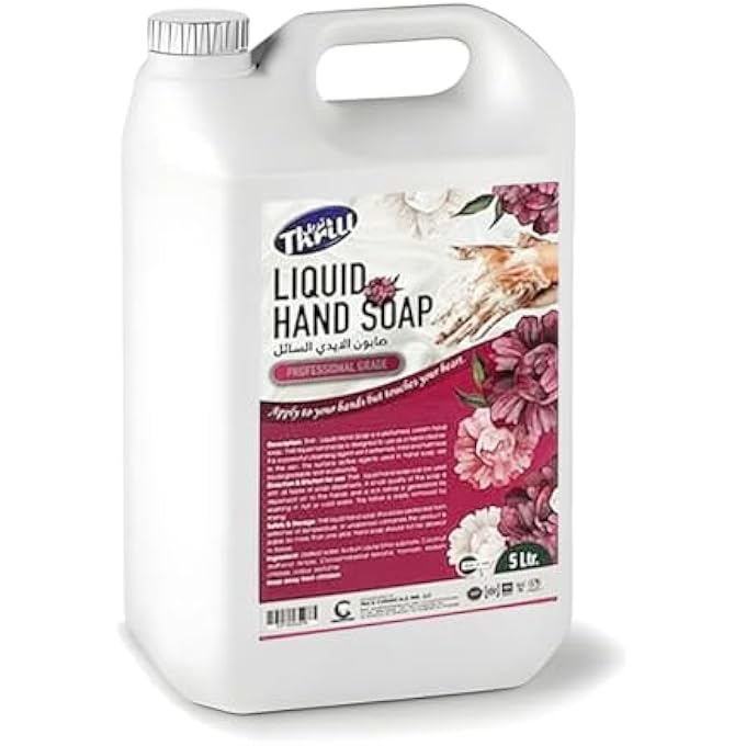 Thrill PROFESSIONAL LIQUID HAND SOAP 5L  ANTIBACTERIAL, MOISTURIZING, BULK REFILL  IDEAL FOR OFFICES, SCHOOLS, HOSPITALS, COMMERCIAL & INDUSTRIAL USE - Image 1